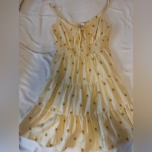 Pacsun yellow dress